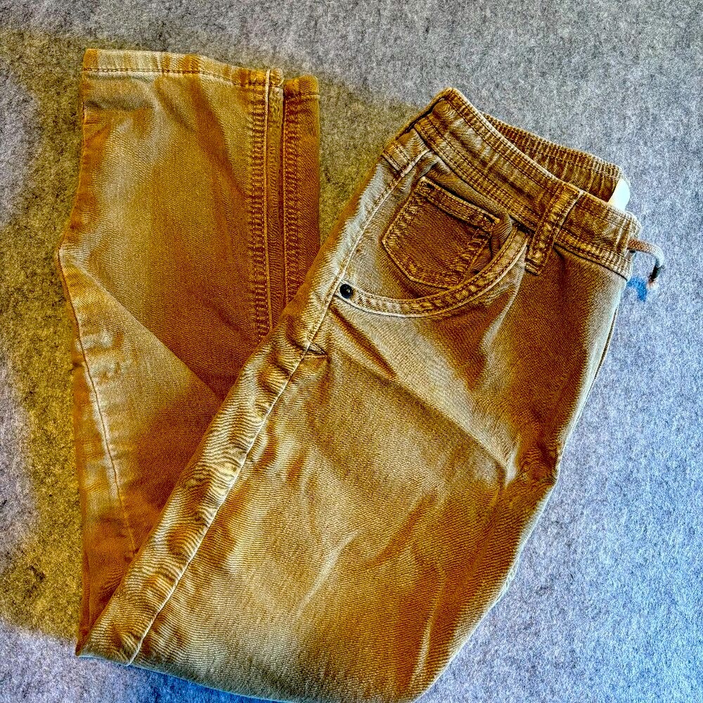 Dark Khaki pull-on pant